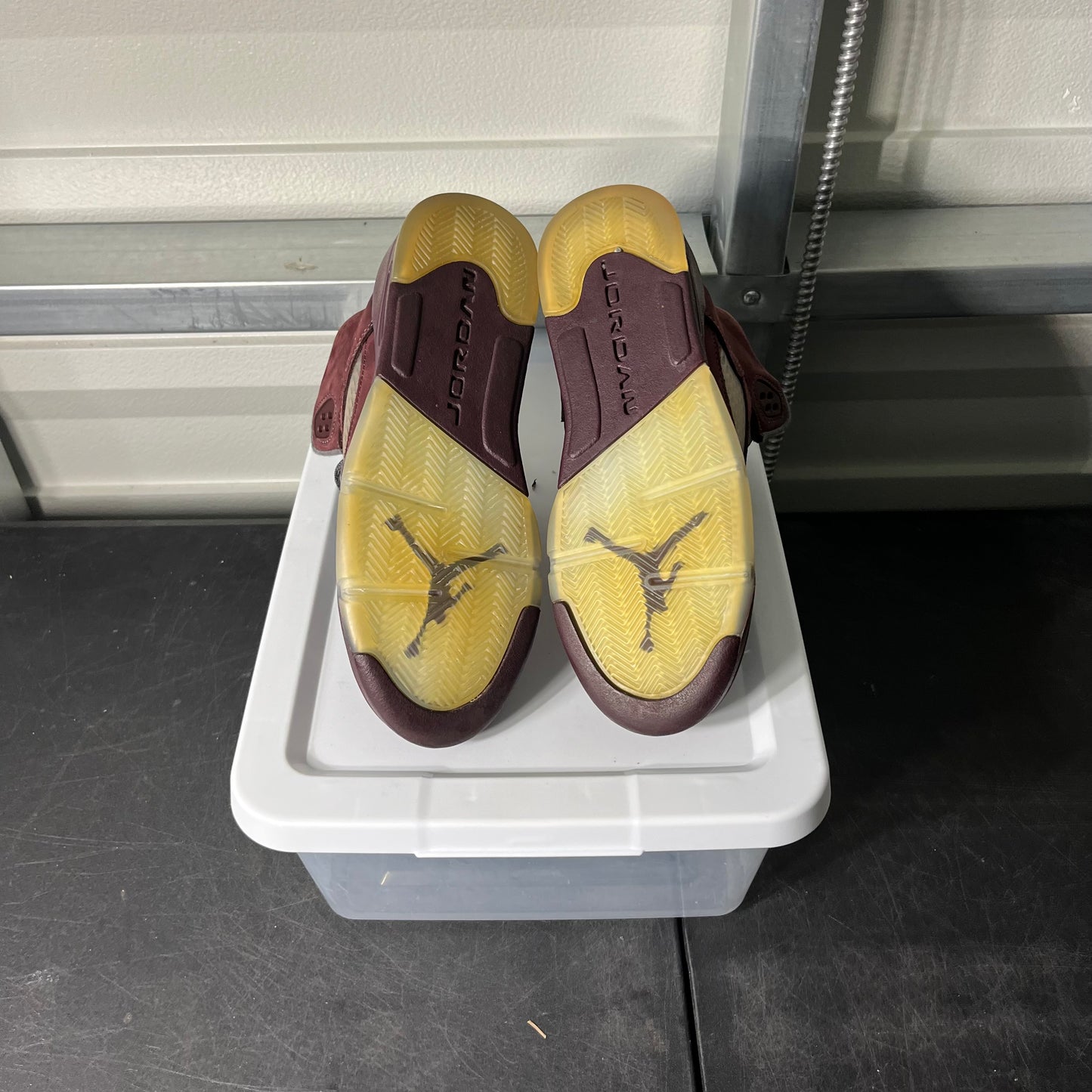 Size 7 - AJ 5 Burgundy