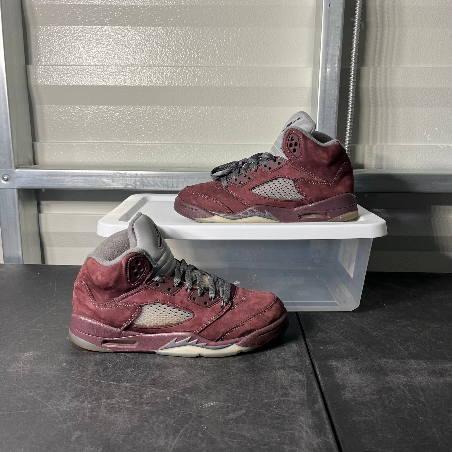 Size 7 - AJ 5 Burgundy