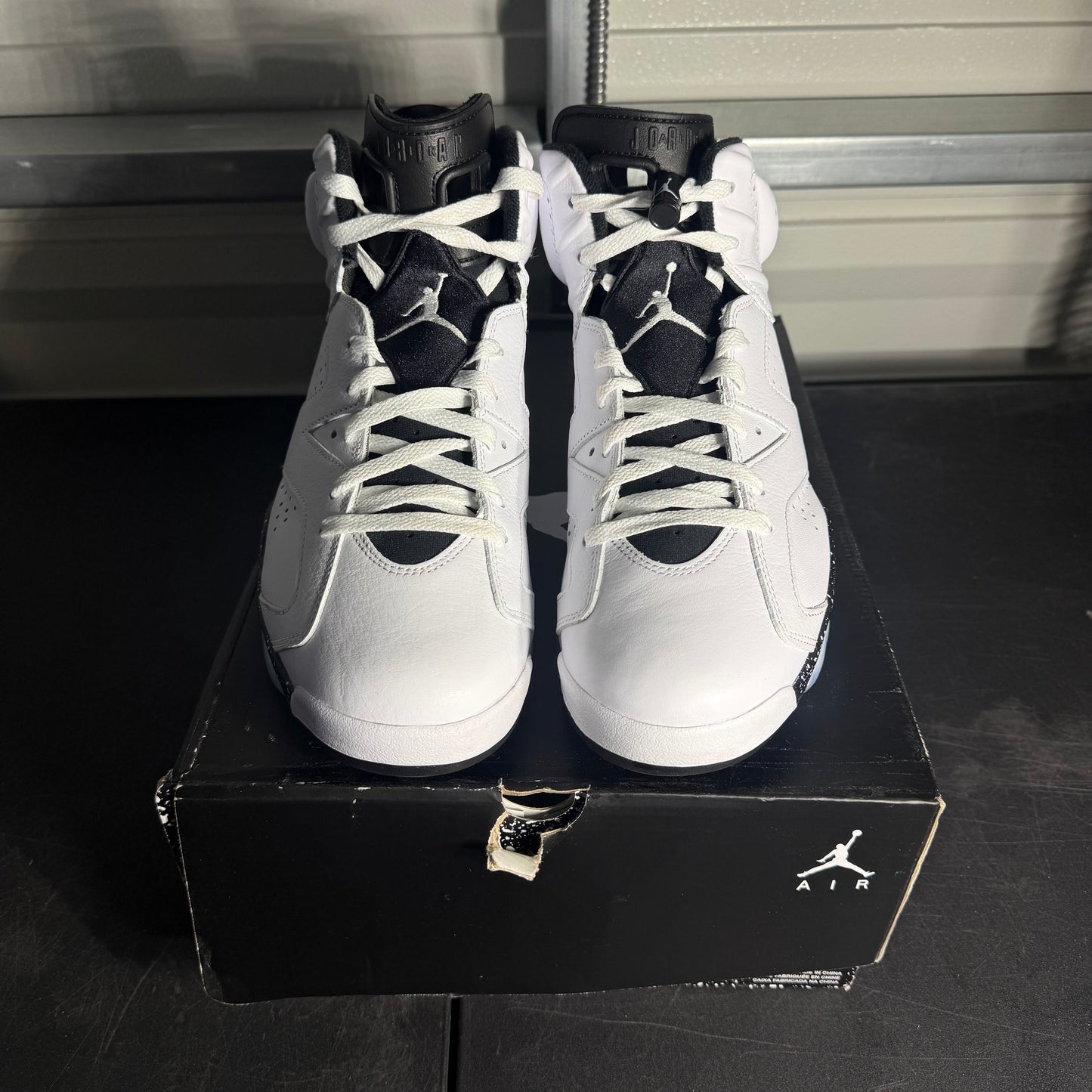 Size 12 - AJ 6 White Oreo