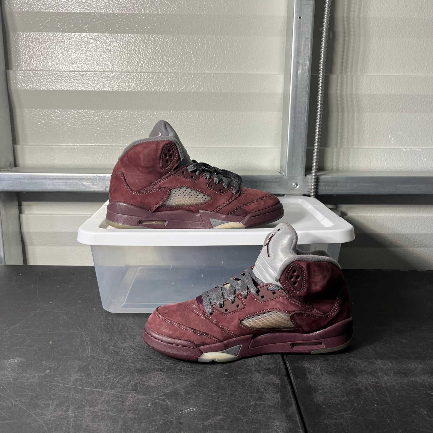 Size 7 - AJ 5 Burgundy