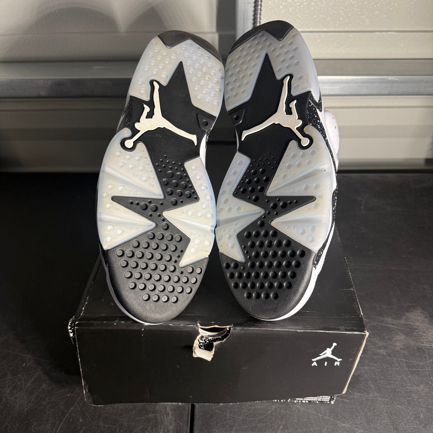 Size 12 - AJ 6 White Oreo