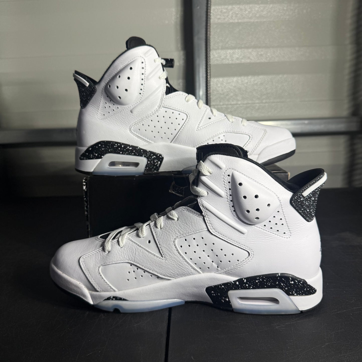 Size 12 - AJ 6 White Oreo