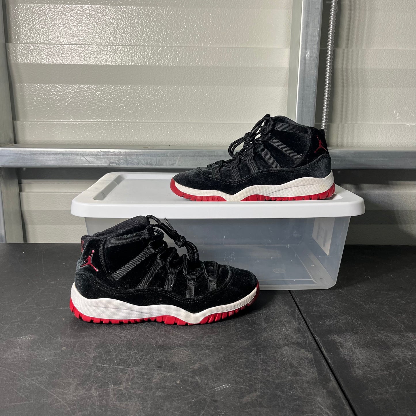 Size 3Y - AJ 11 Bred Velvet