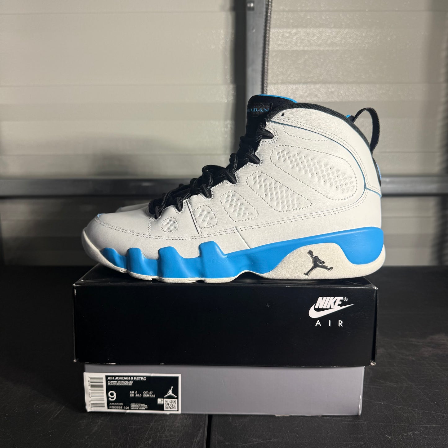Size 9 - AJ 9 Powder Blue