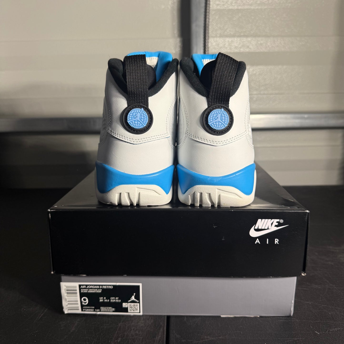Size 9 - AJ 9 Powder Blue