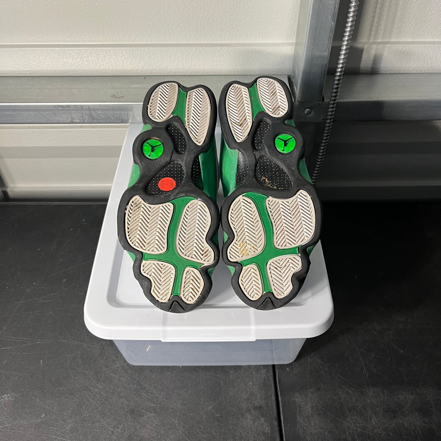 Size 7.5 - AJ 13 Lucky Green