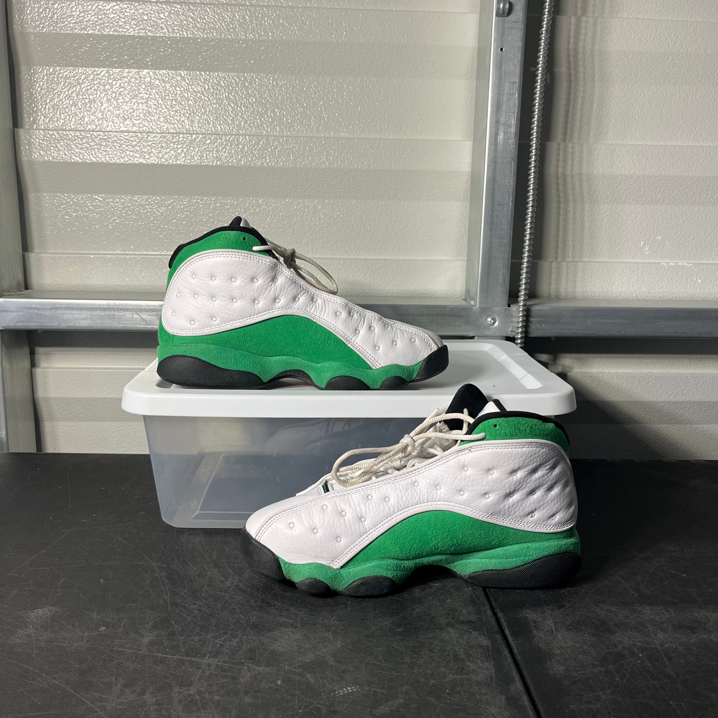 Size 7.5 - AJ 13 Lucky Green