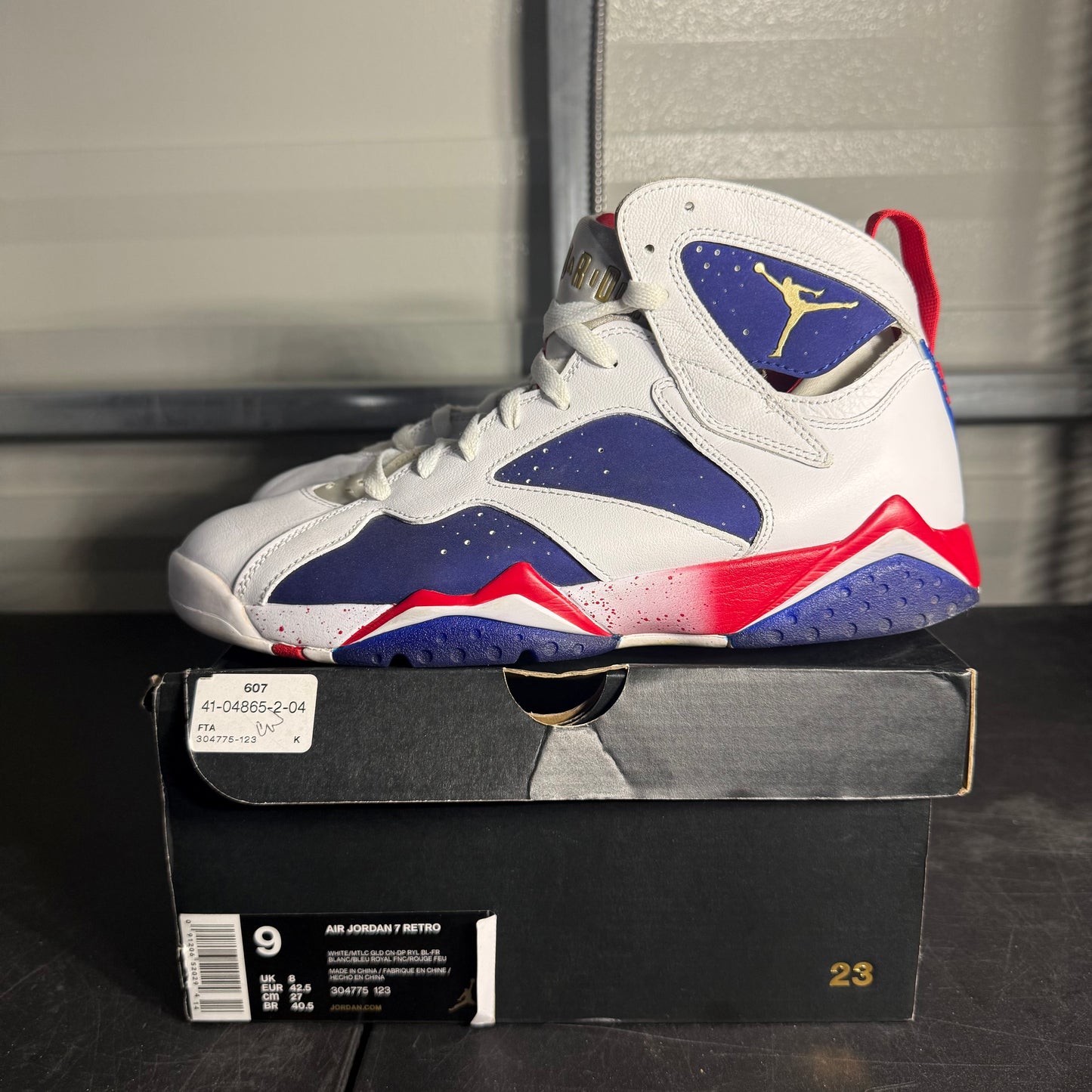 Size 9 - AJ 7 Tinker Alternate