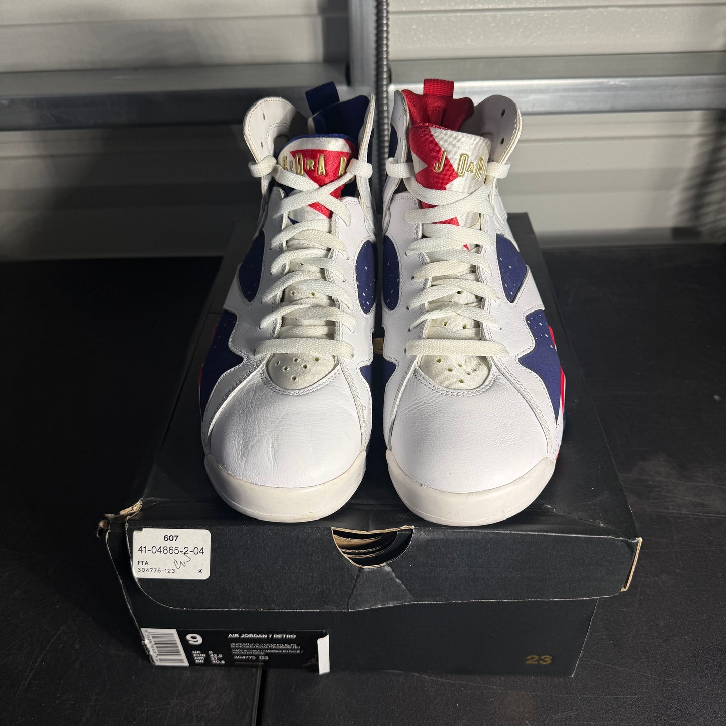Size 9 - AJ 7 Tinker Alternate