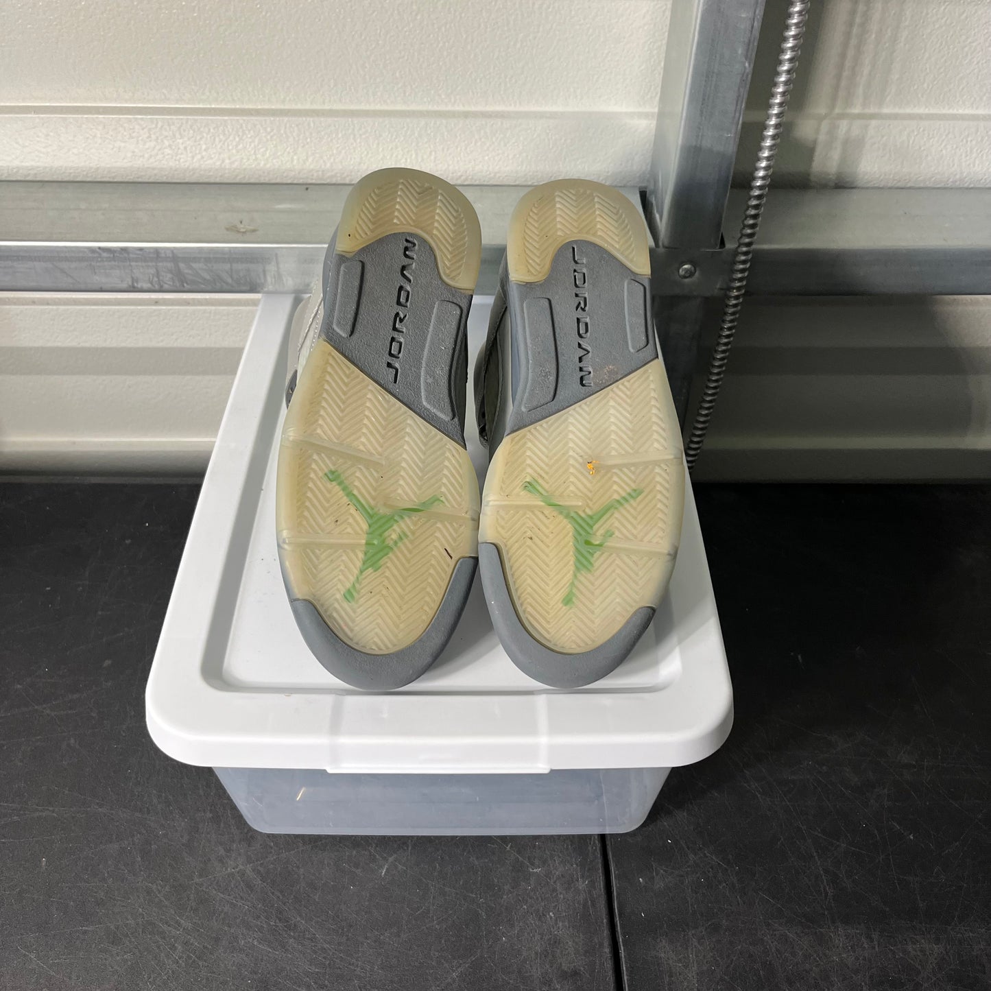 Size 5.5Y - AJ 5 Green Bean