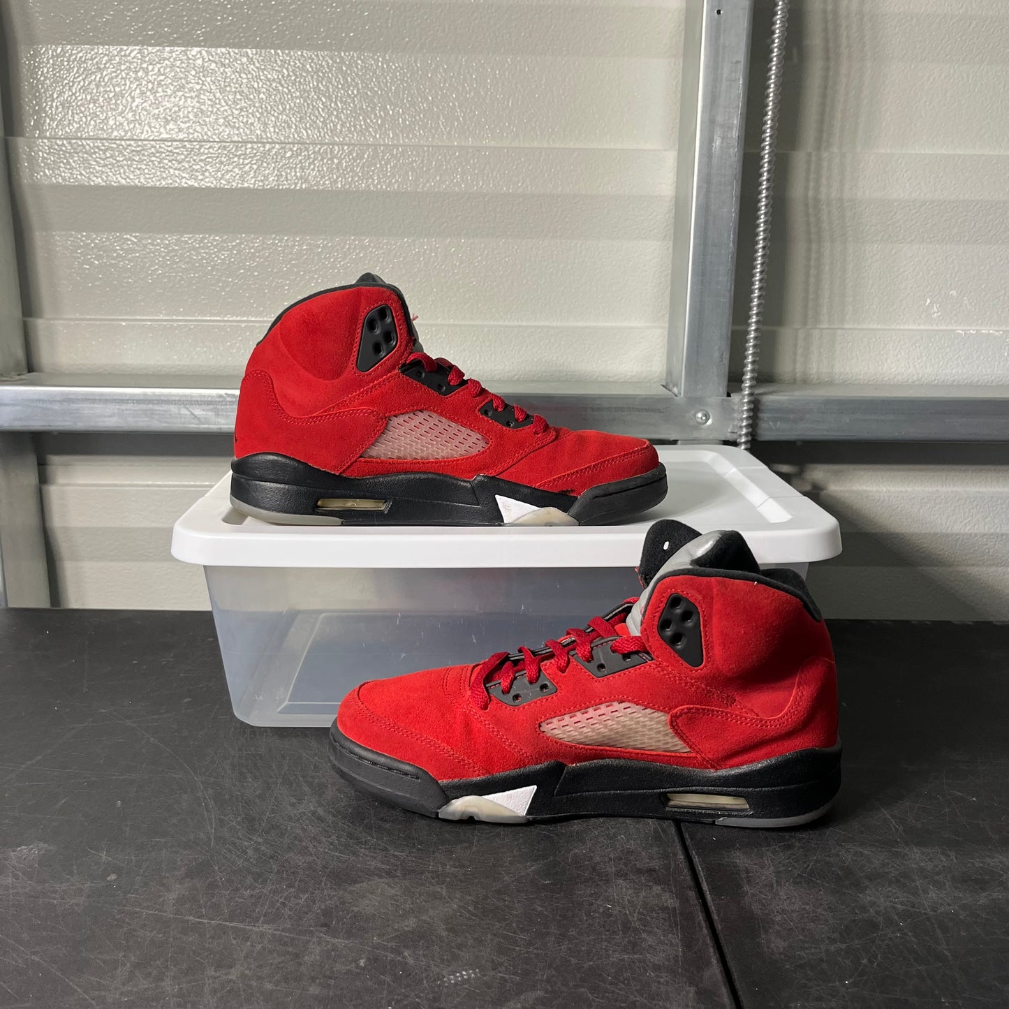Size 8 - AJ 5 Raging Bull