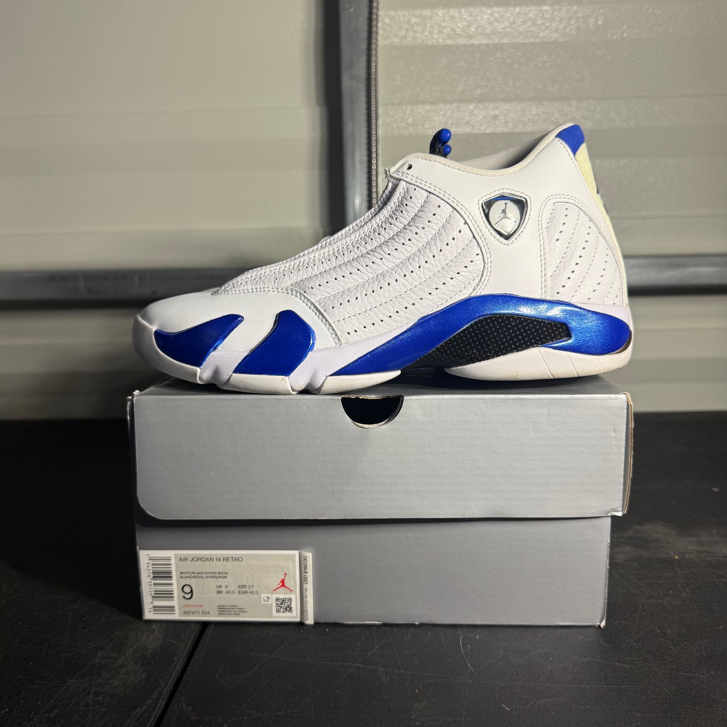 Size 9 - AJ 14 Hyper Royal