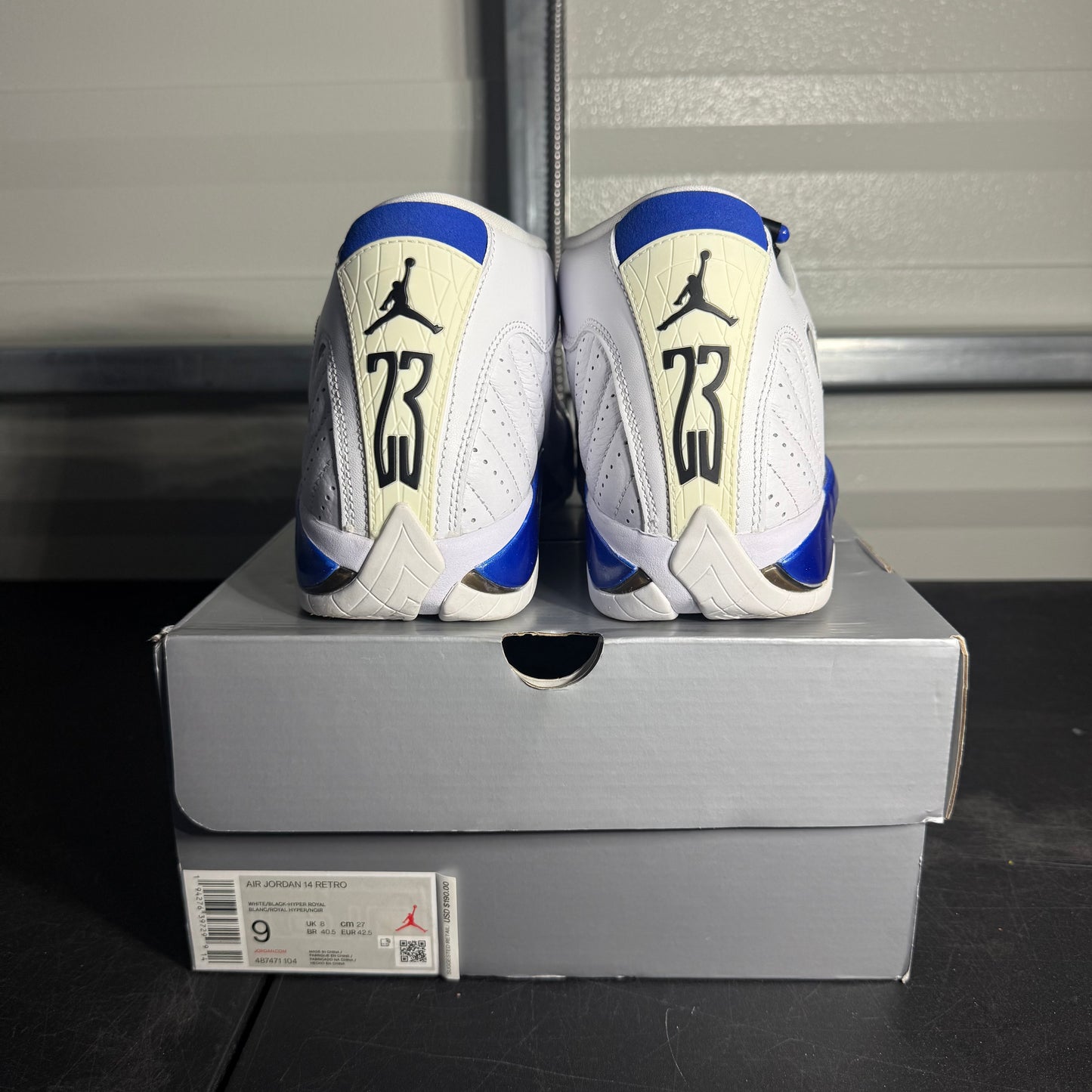 Size 9 - AJ 14 Hyper Royal