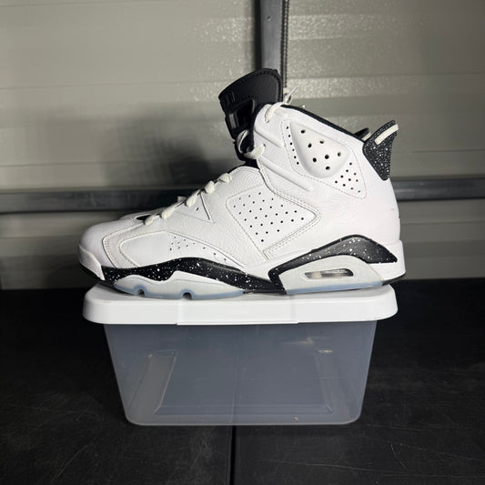 Size 10.5 - AJ 6 White Oreo