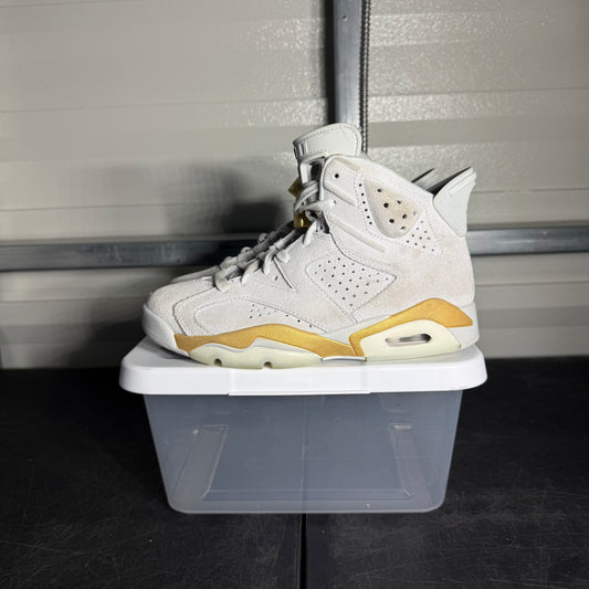 Size 7W - AJ 6 Gold