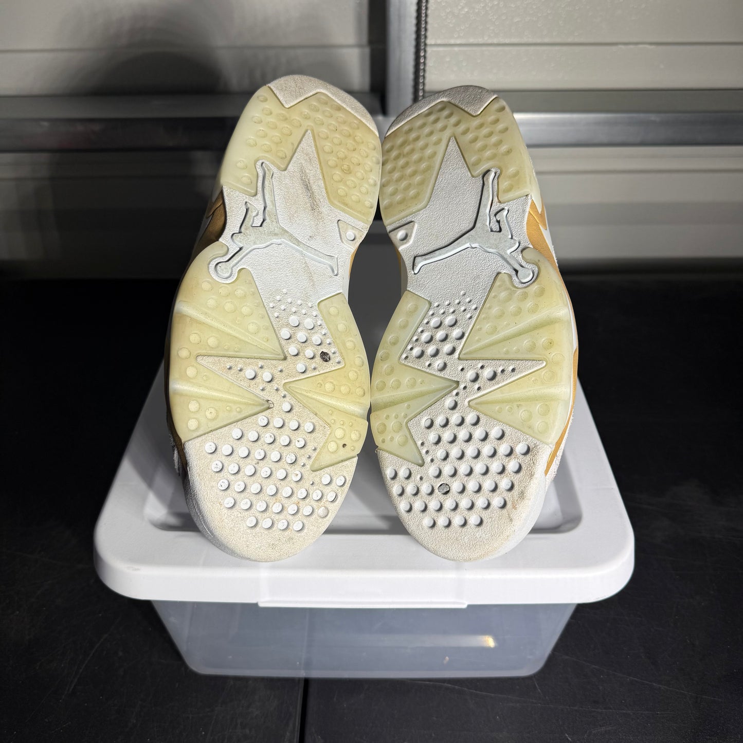 Size 7W - AJ 6 Gold