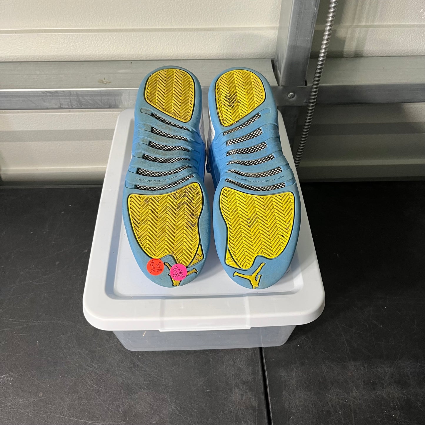 Size 7Y - AJ 12 Emoji