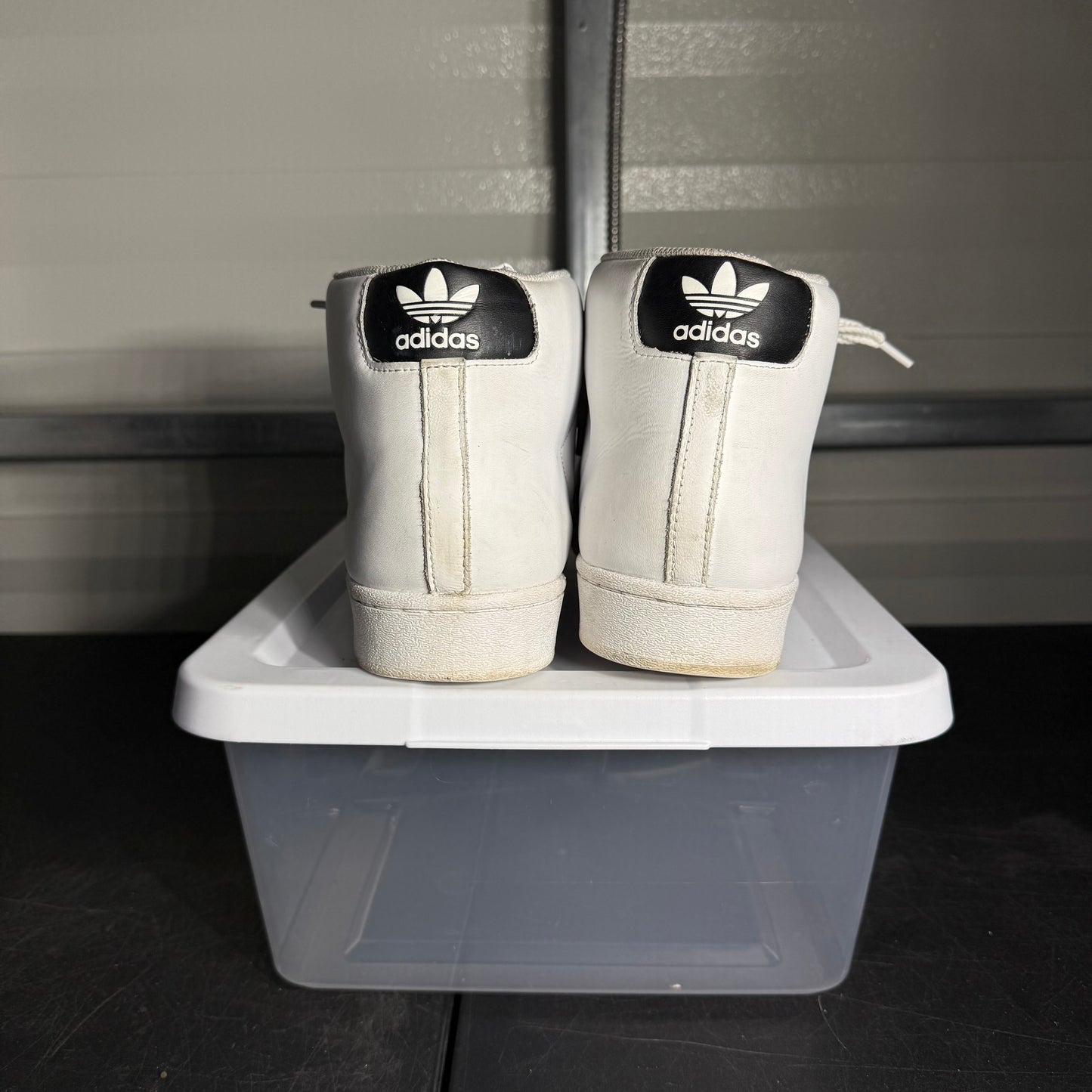 Size 11.5 - Adidas White Prob Model High