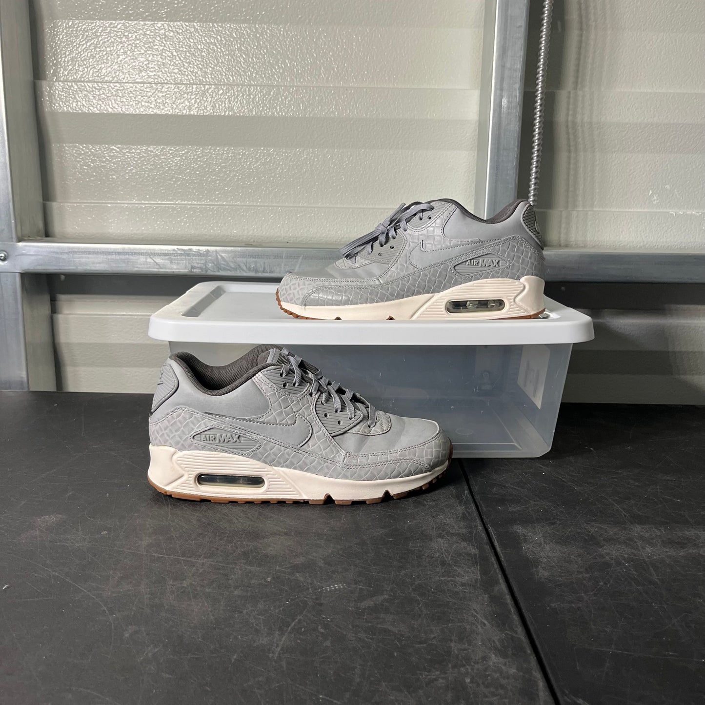 Size 7.5 - Air Max 90 Grey