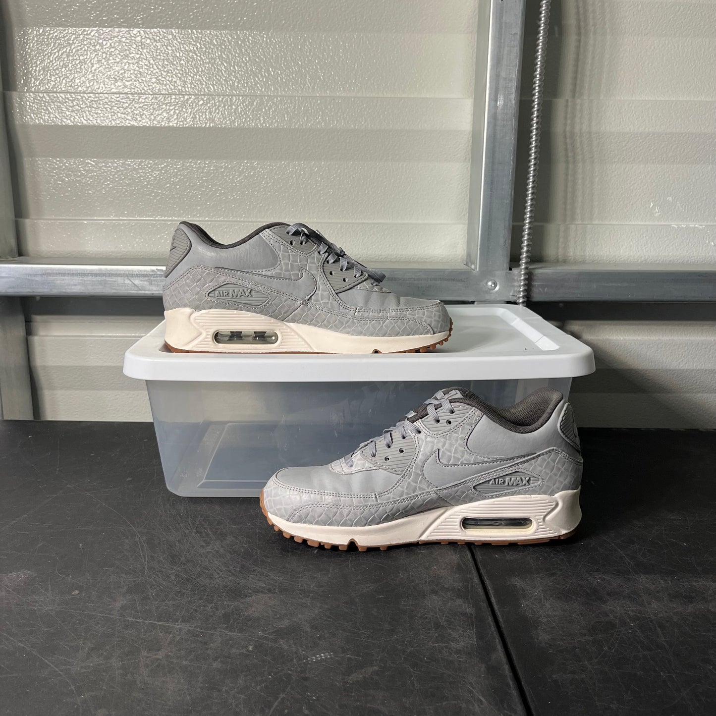 Size 7.5 - Air Max 90 Grey