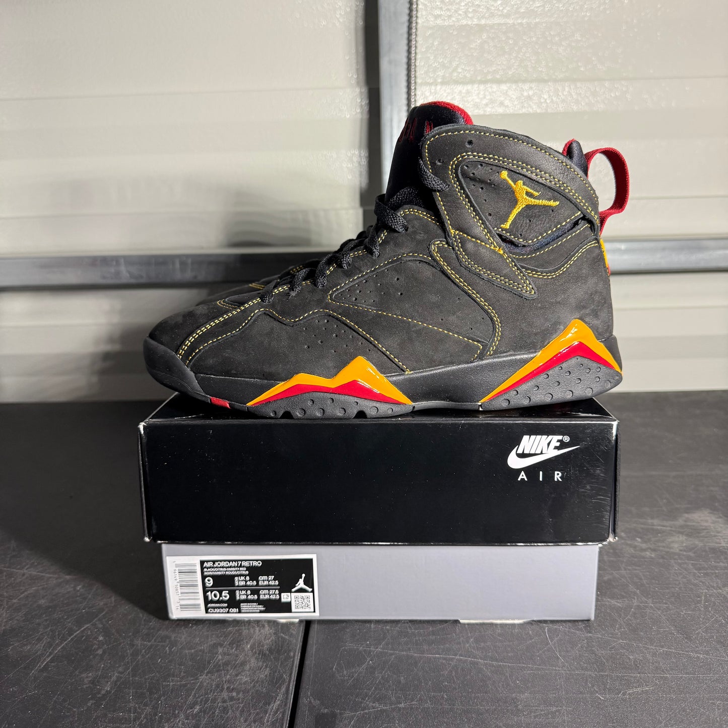 Size 9 - AJ 7 Citrus