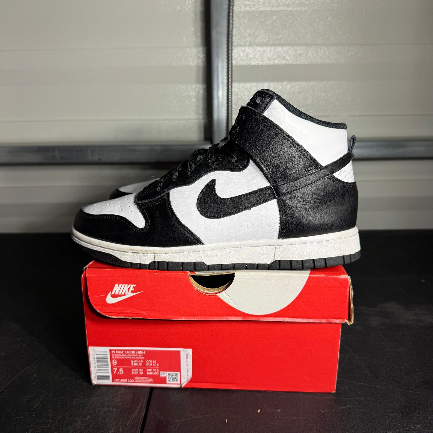 Size 9W - Panda High