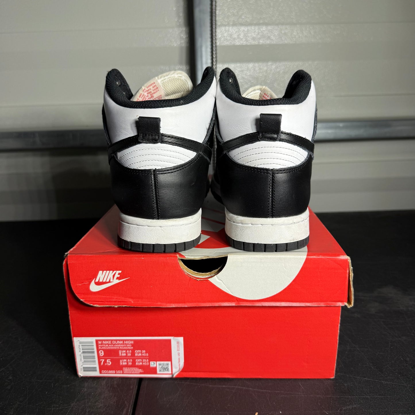 Size 9W - Panda High