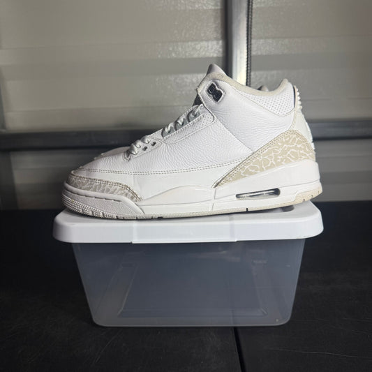 Size 7.5 - AJ 3 Pure Money