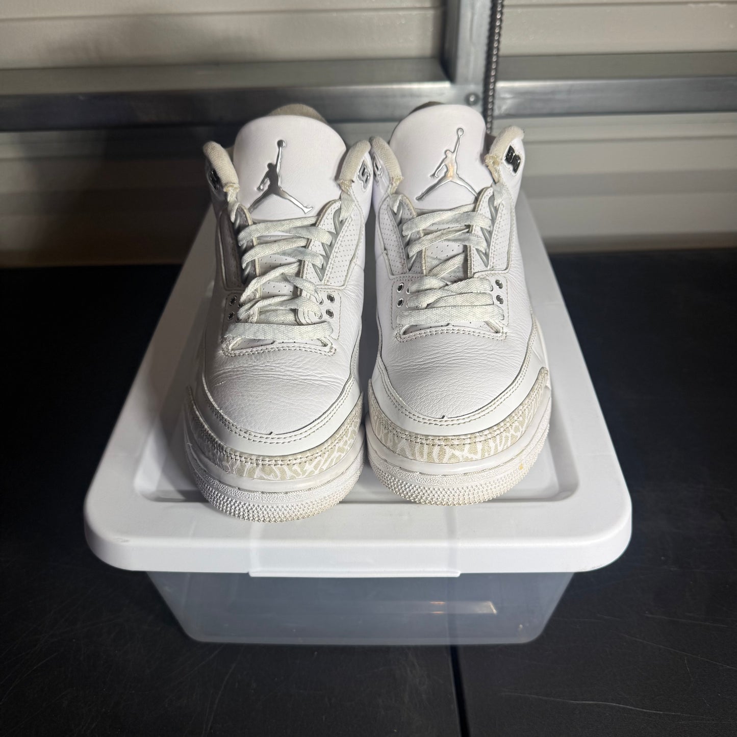 Size 7.5 - AJ 3 Pure Money