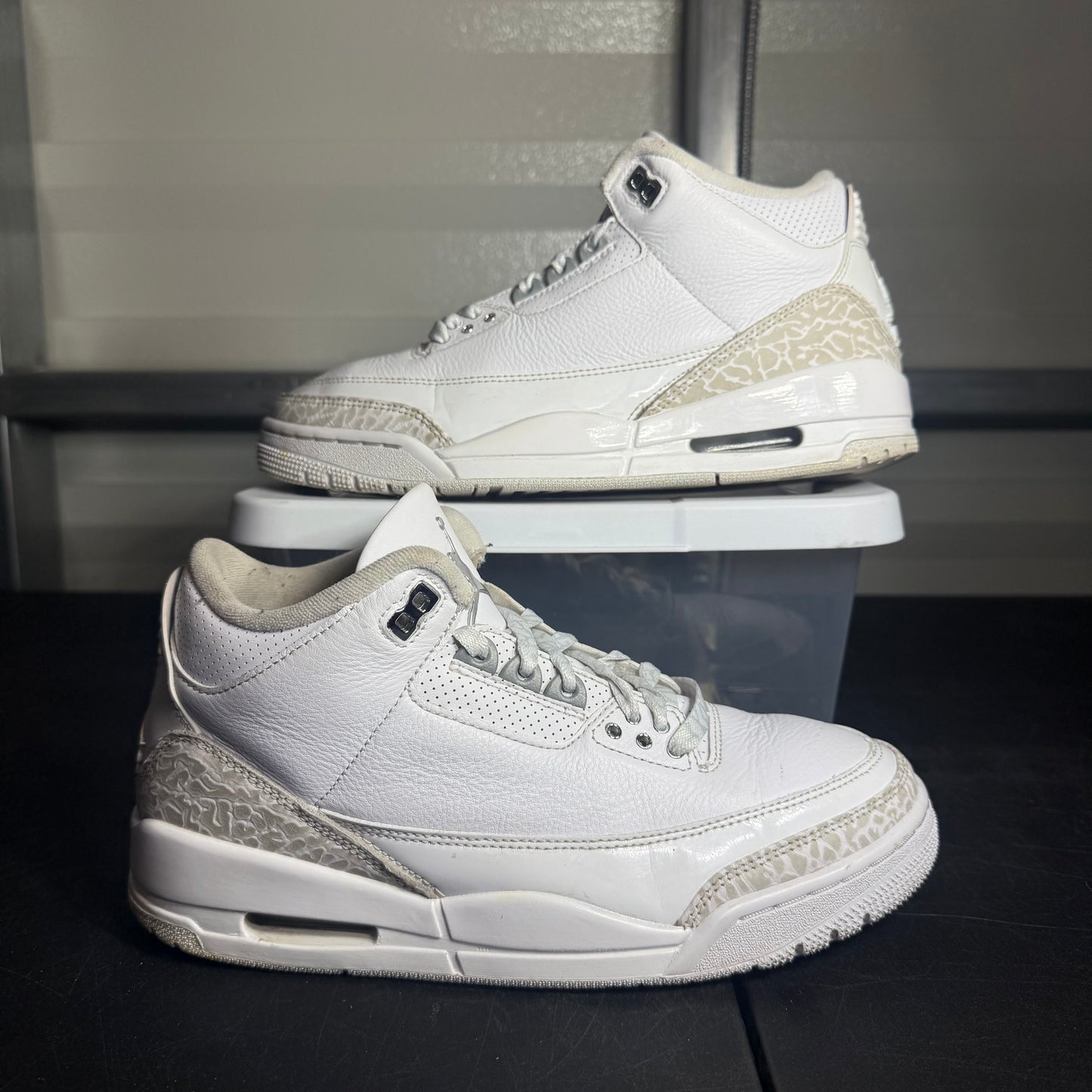 Size 7.5 - AJ 3 Pure Money
