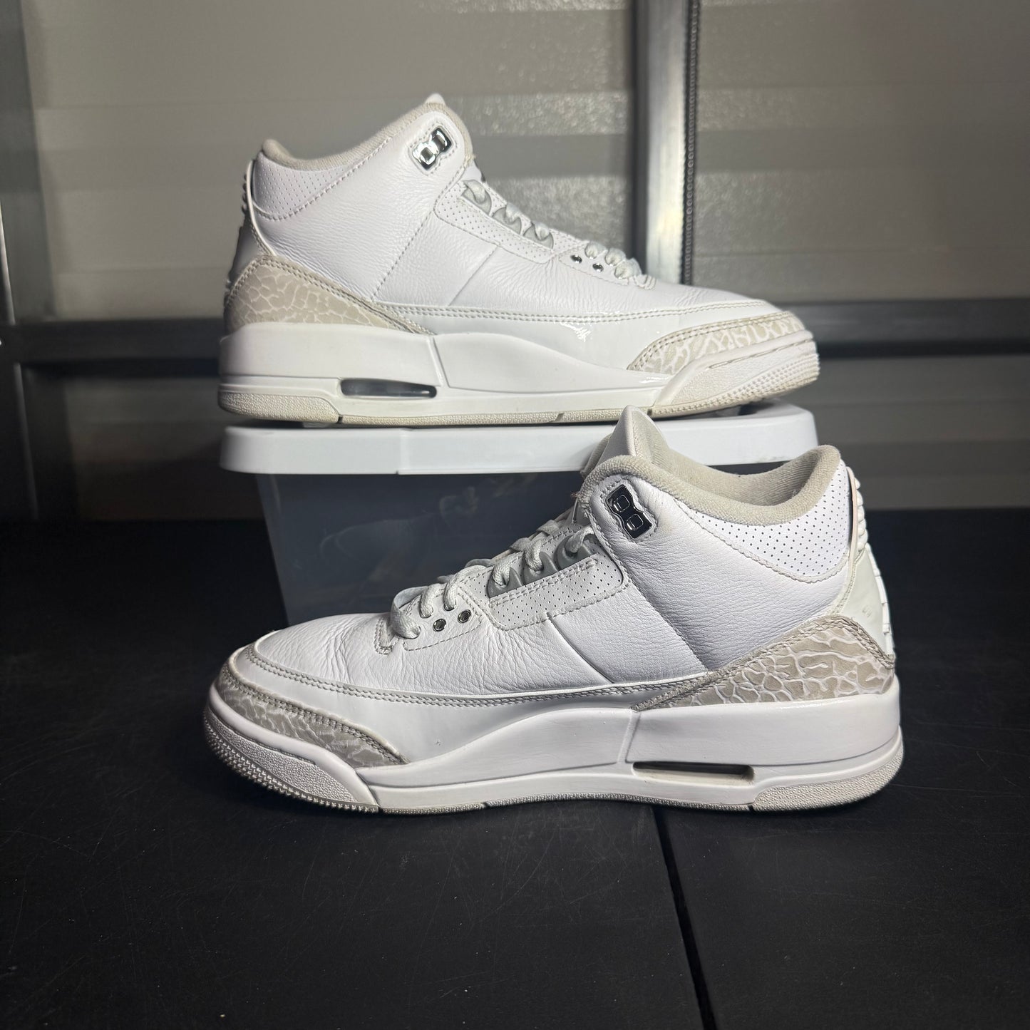 Size 7.5 - AJ 3 Pure Money