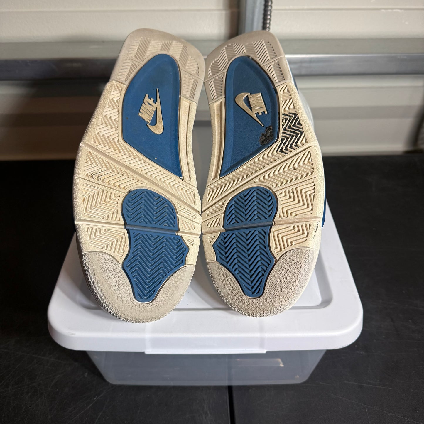 Size 10.5 - AJ 4 Military Blue