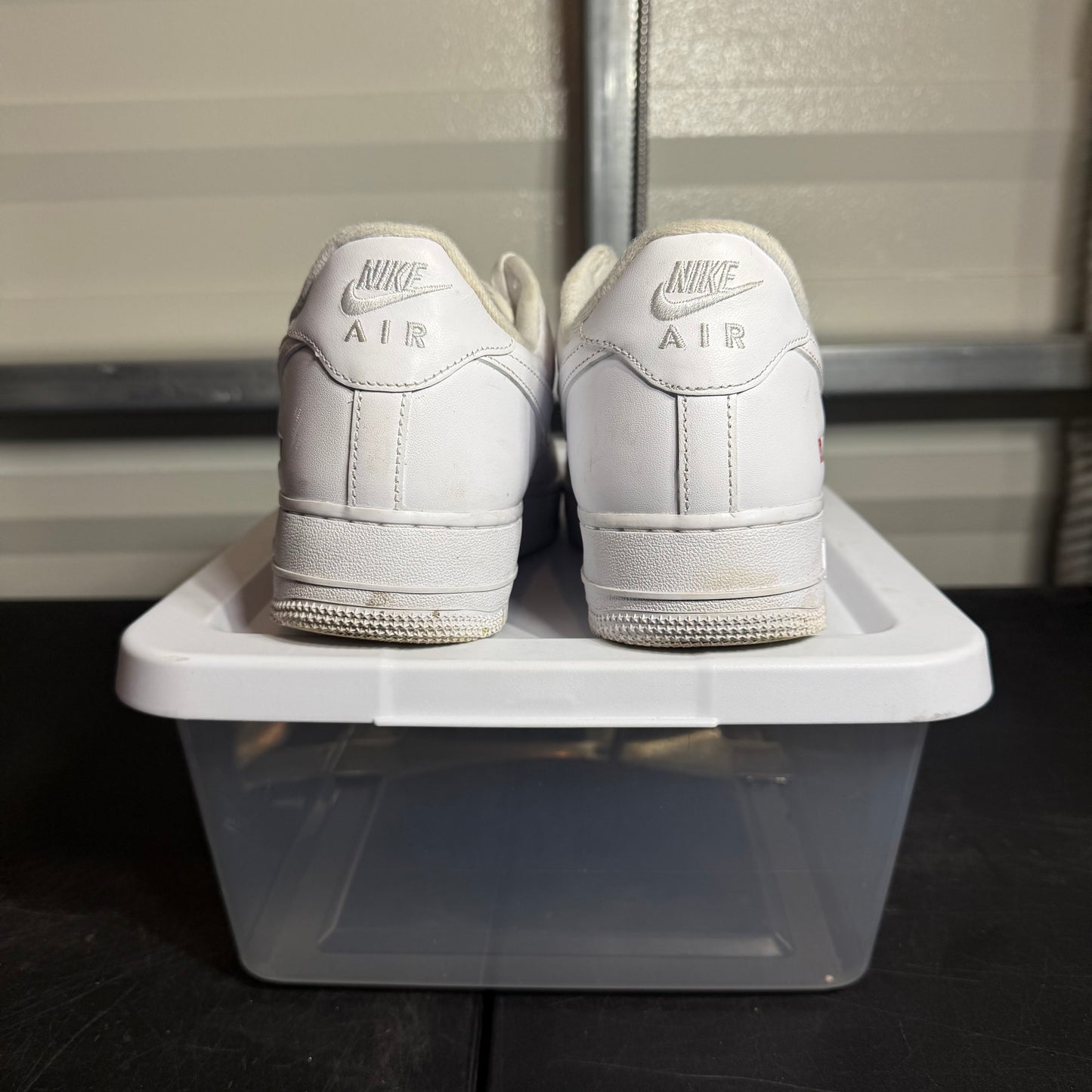 Size 10 - AF 1 Supreme White