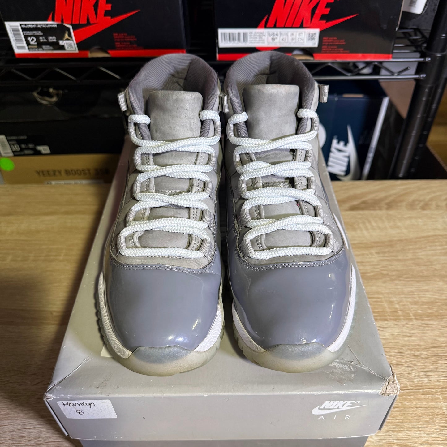 Size 8 - AJ 11 Retro High Cool Grey