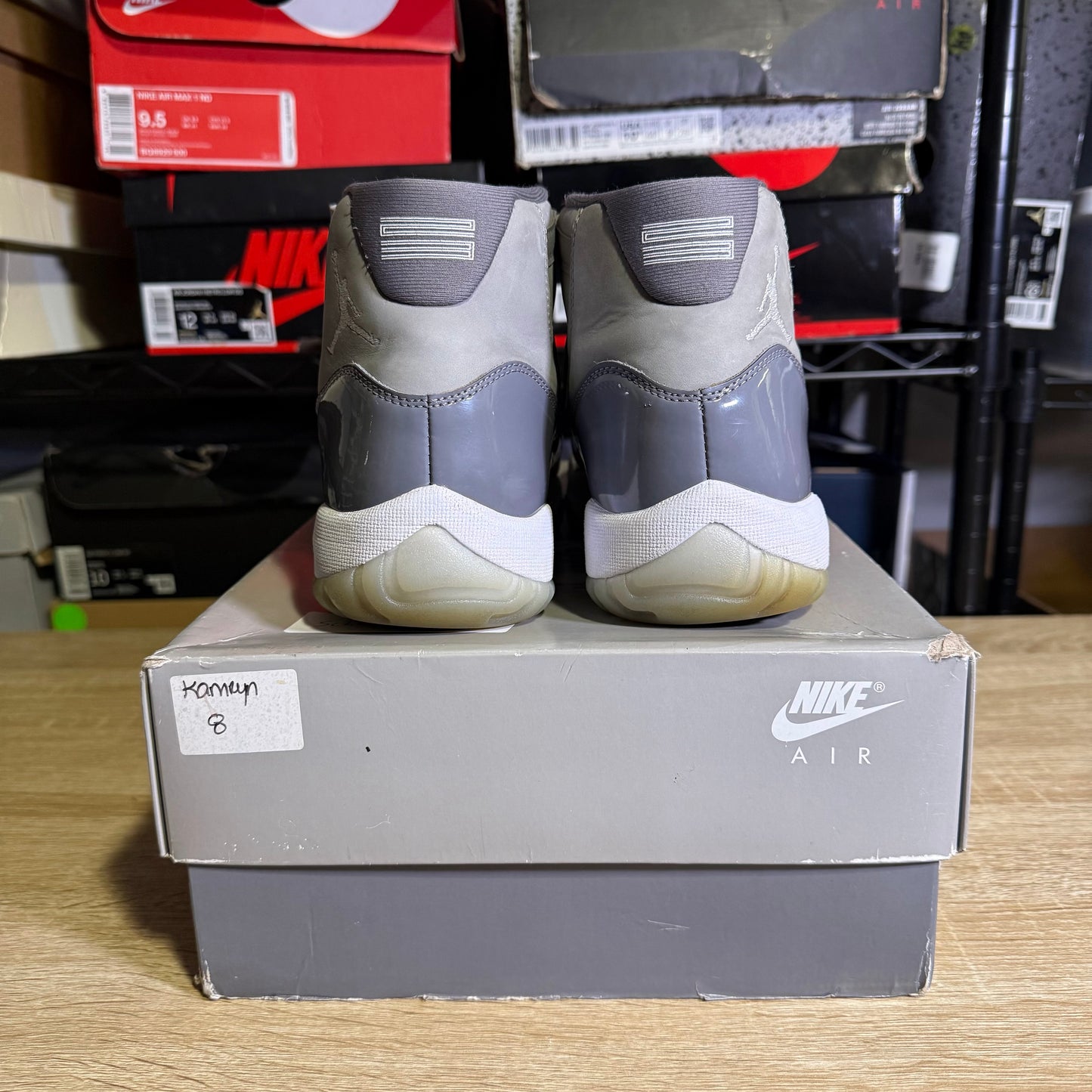 Size 8 - AJ 11 Retro High Cool Grey