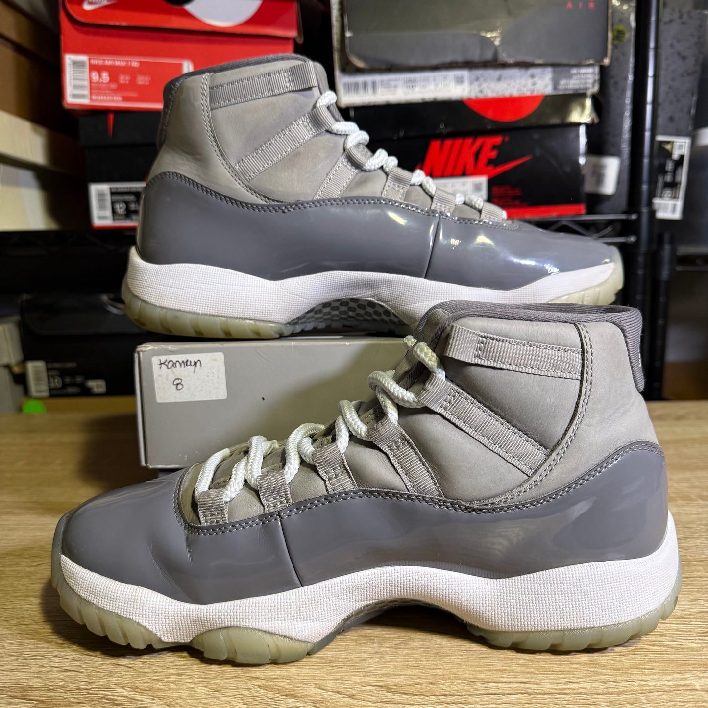 Size 8 - AJ 11 Retro High Cool Grey