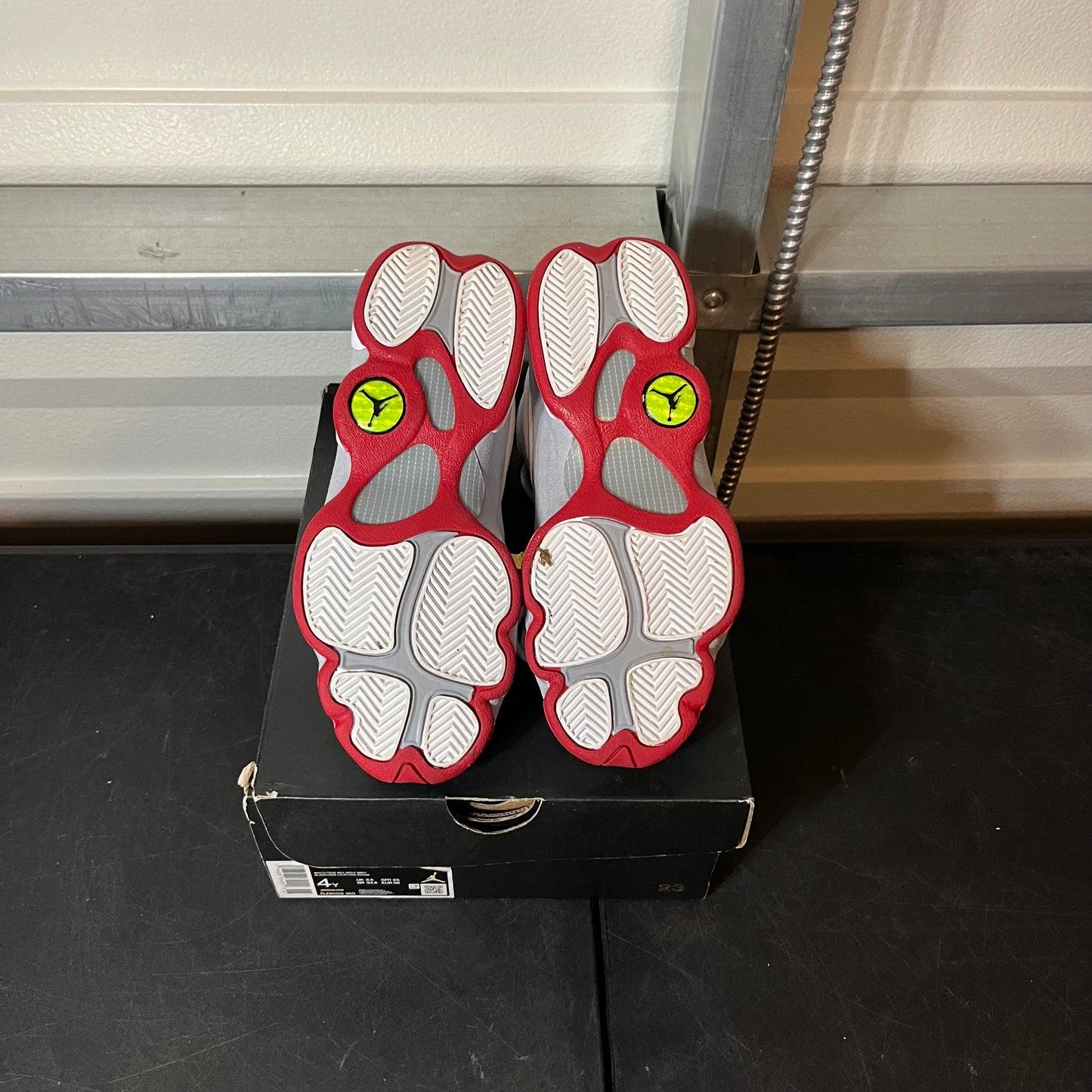 Size 4Y - AJ 13 Wolf Grey