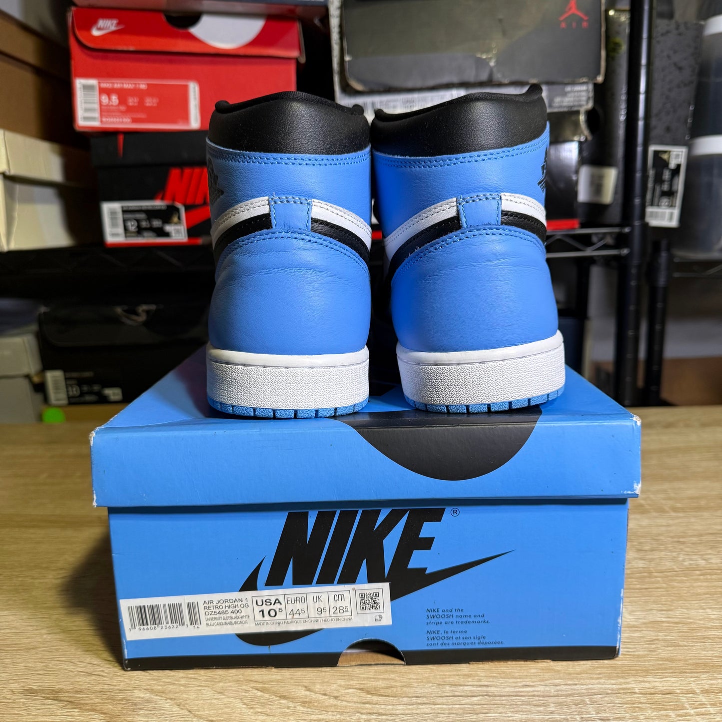 Size 10.5 - AJ 1 Retro OG High UNC Toe