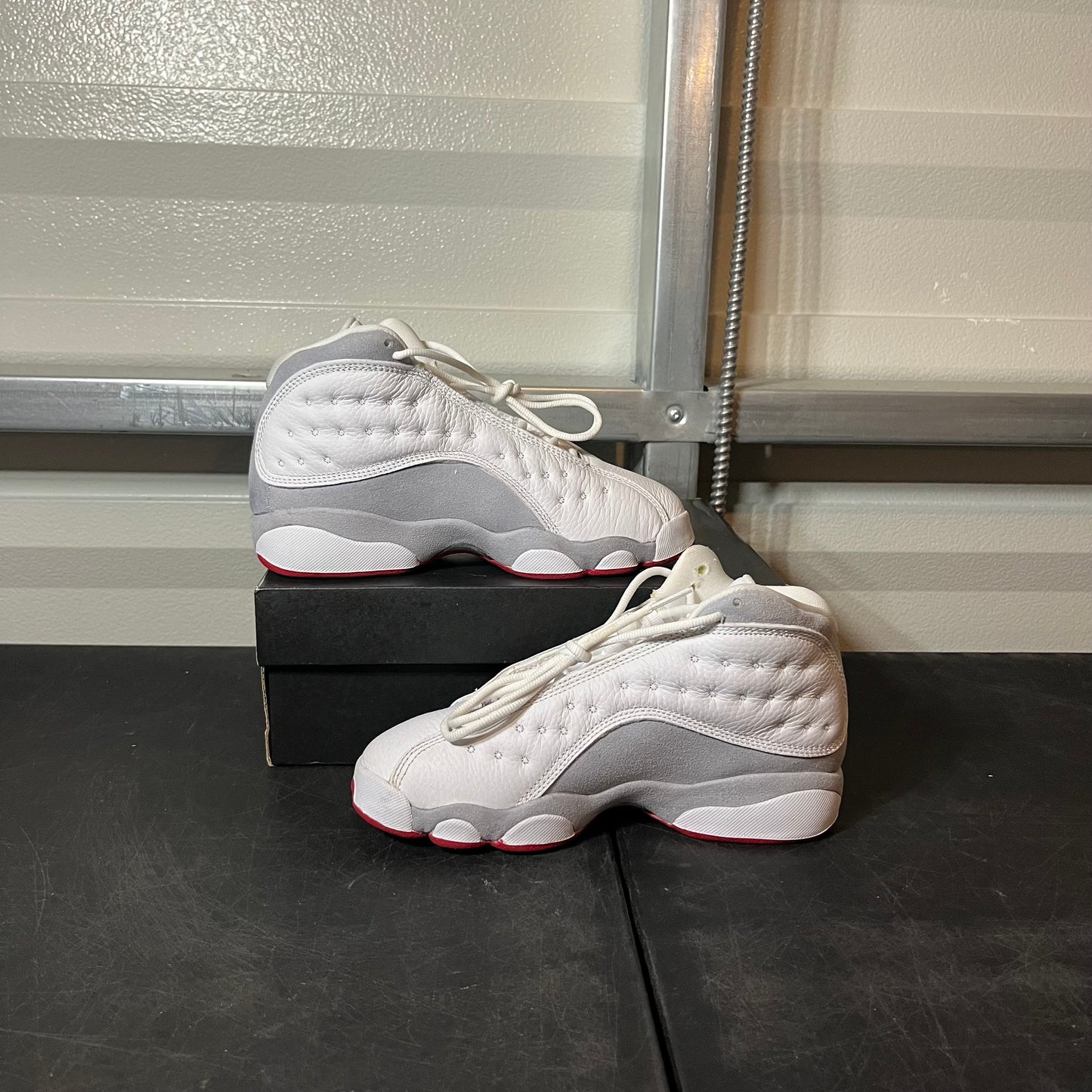 Size 4Y - AJ 13 Wolf Grey