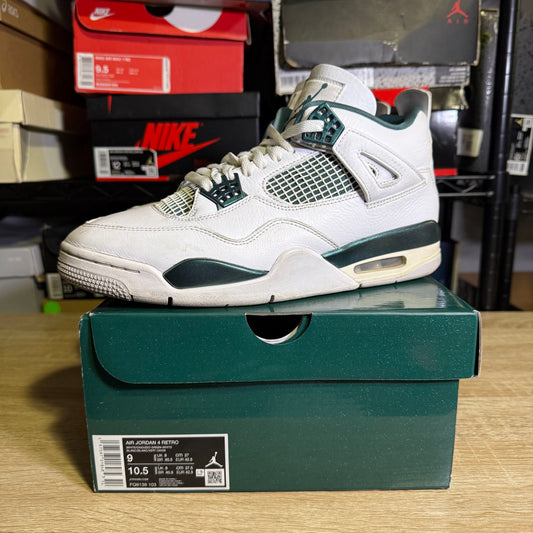 Size 9 - AJ 4 Oxidized Green
