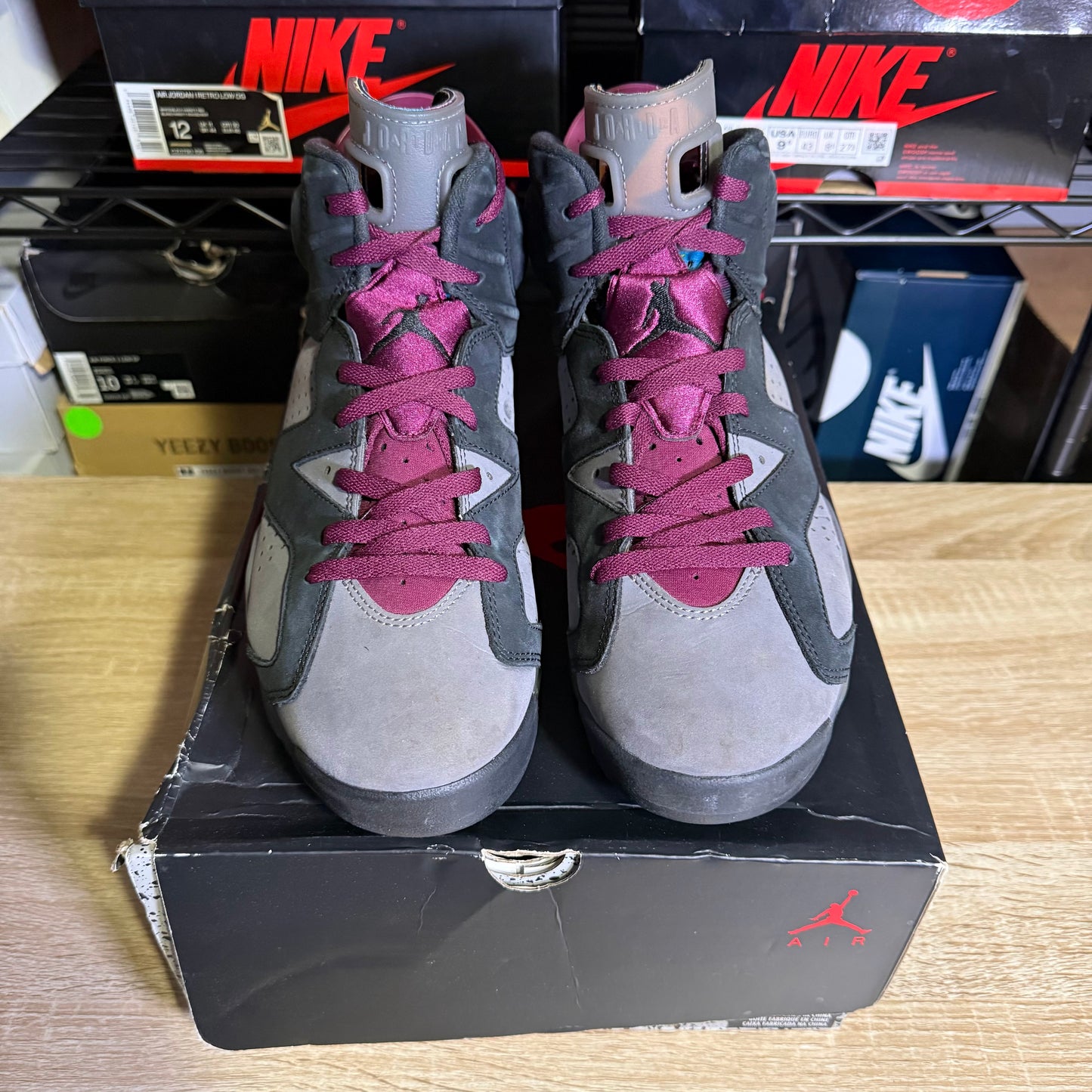 Size 10 - AJ 6 Bordeaux