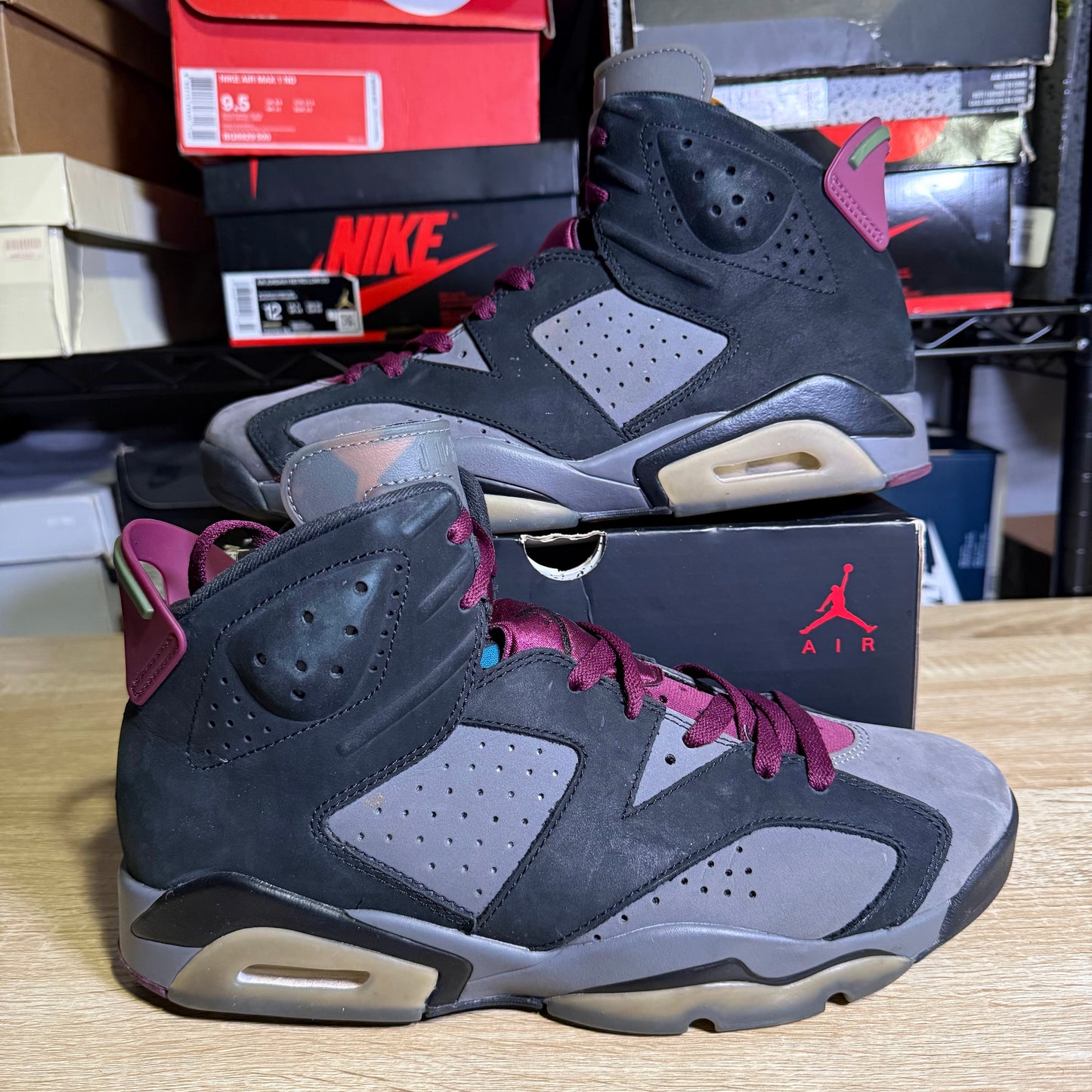 Size 10 - AJ 6 Bordeaux