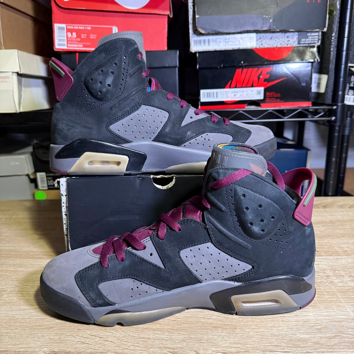Size 10 - AJ 6 Bordeaux