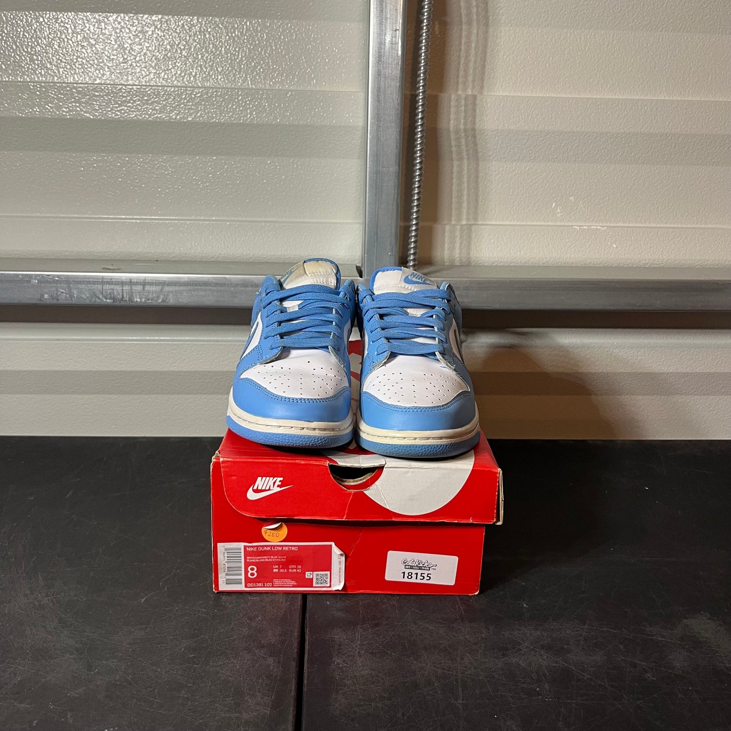 Size 8 - Dunk UNC