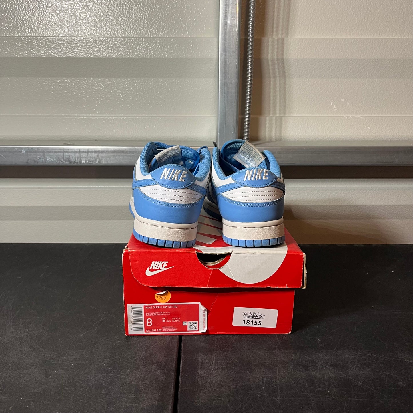 Size 8 - Dunk UNC