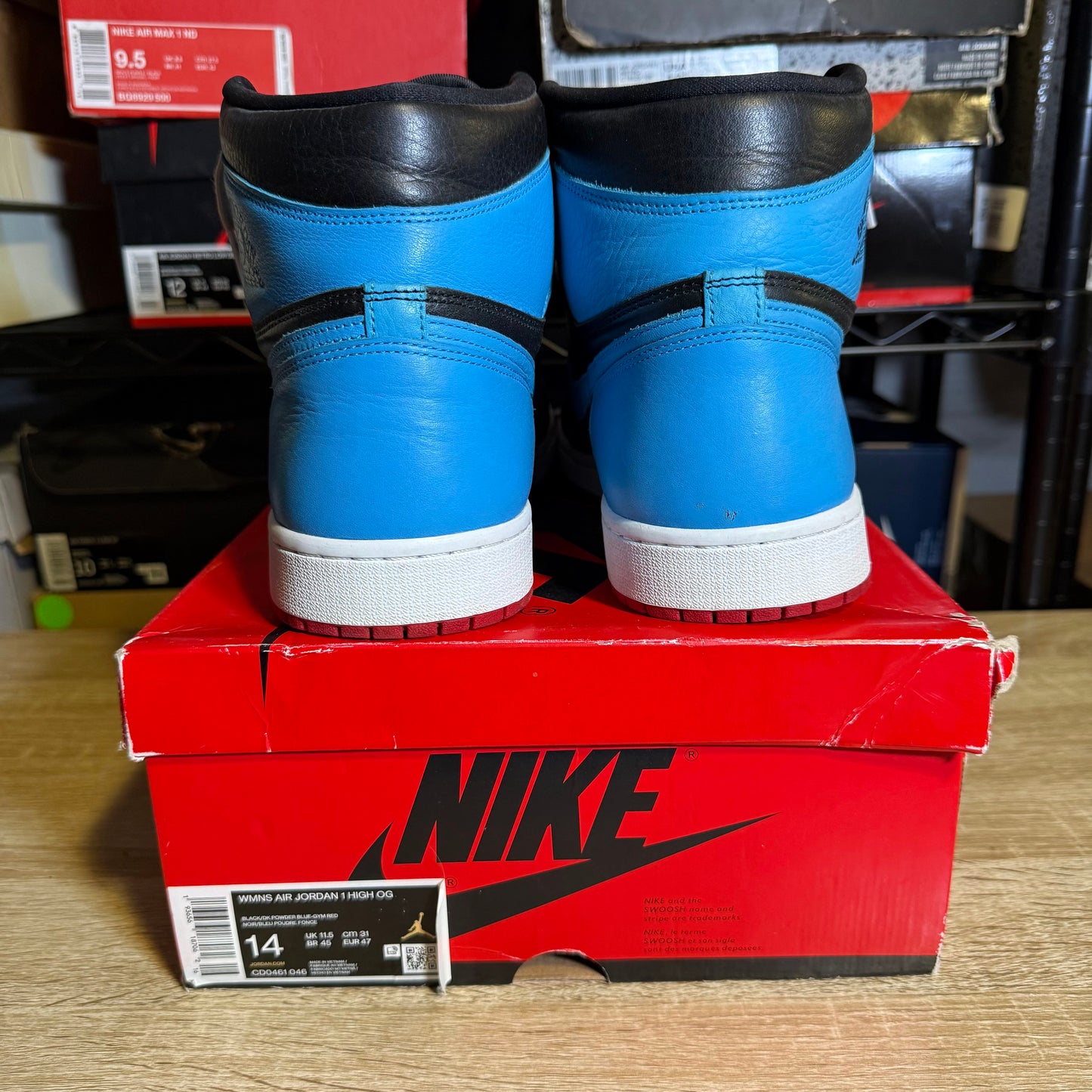 Size 12.5 M - AJ 1 High OG UNC To Chicago 2020