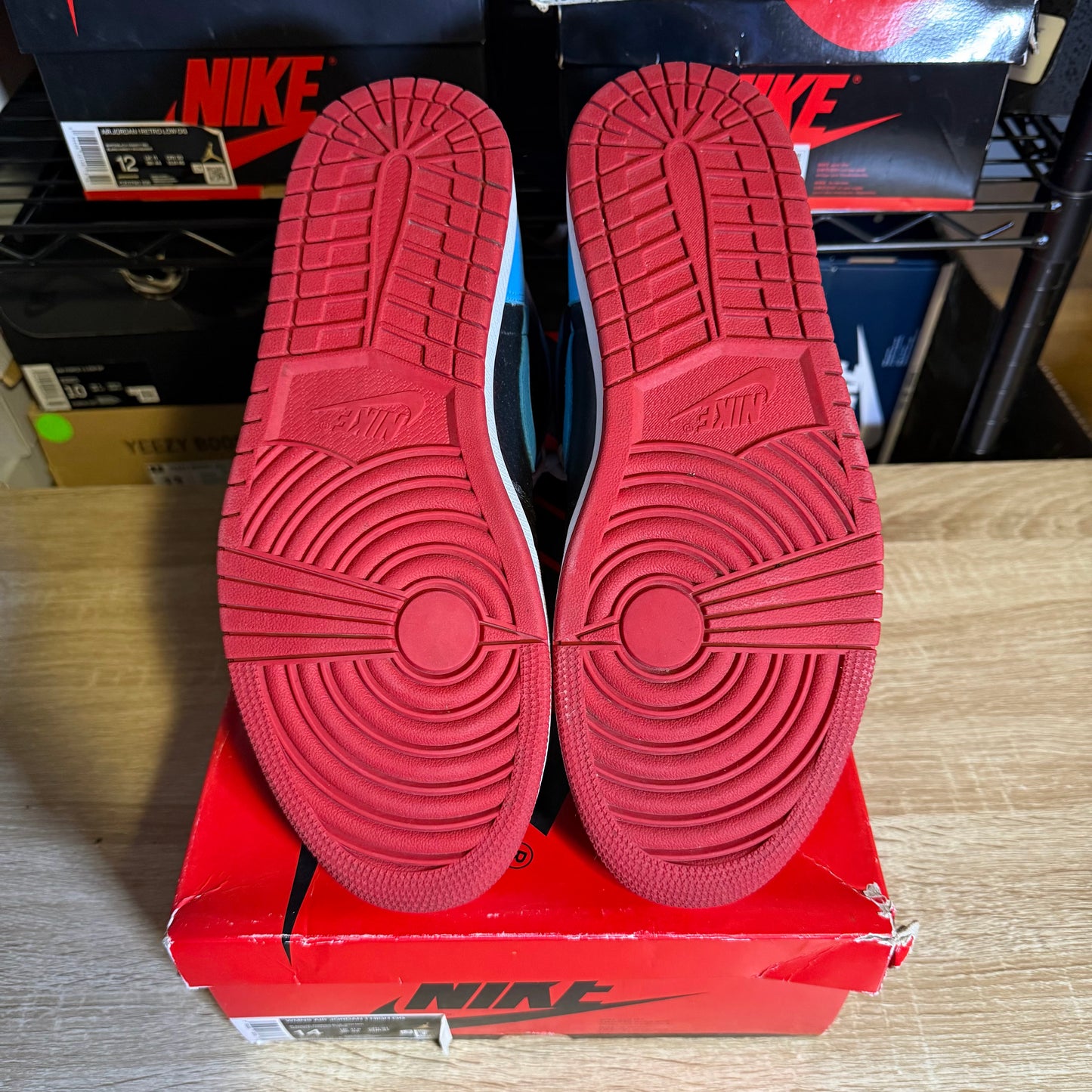 Size 12.5 M - AJ 1 High OG UNC To Chicago 2020