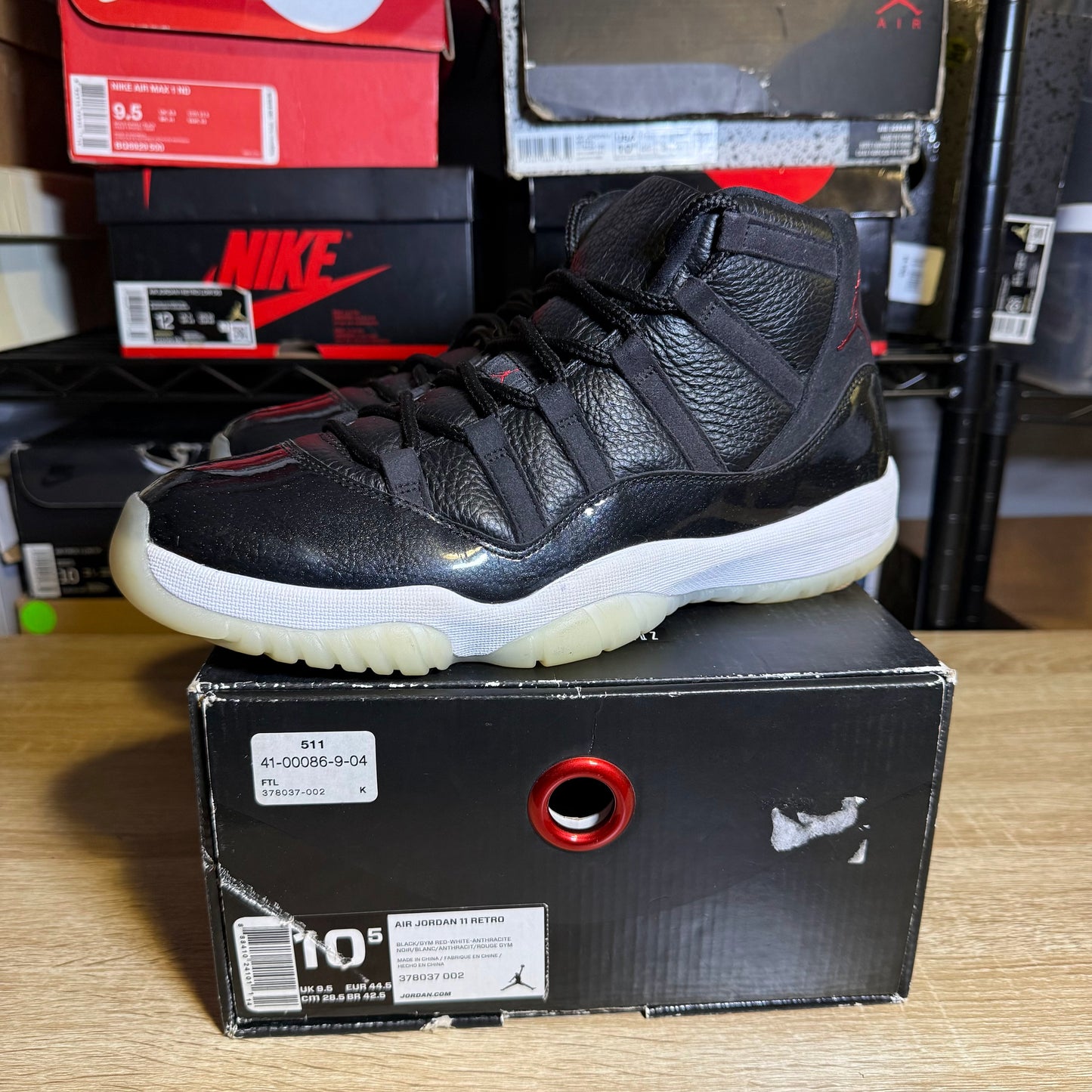 Size 10 - AJ 11 Retro 72-10 2015