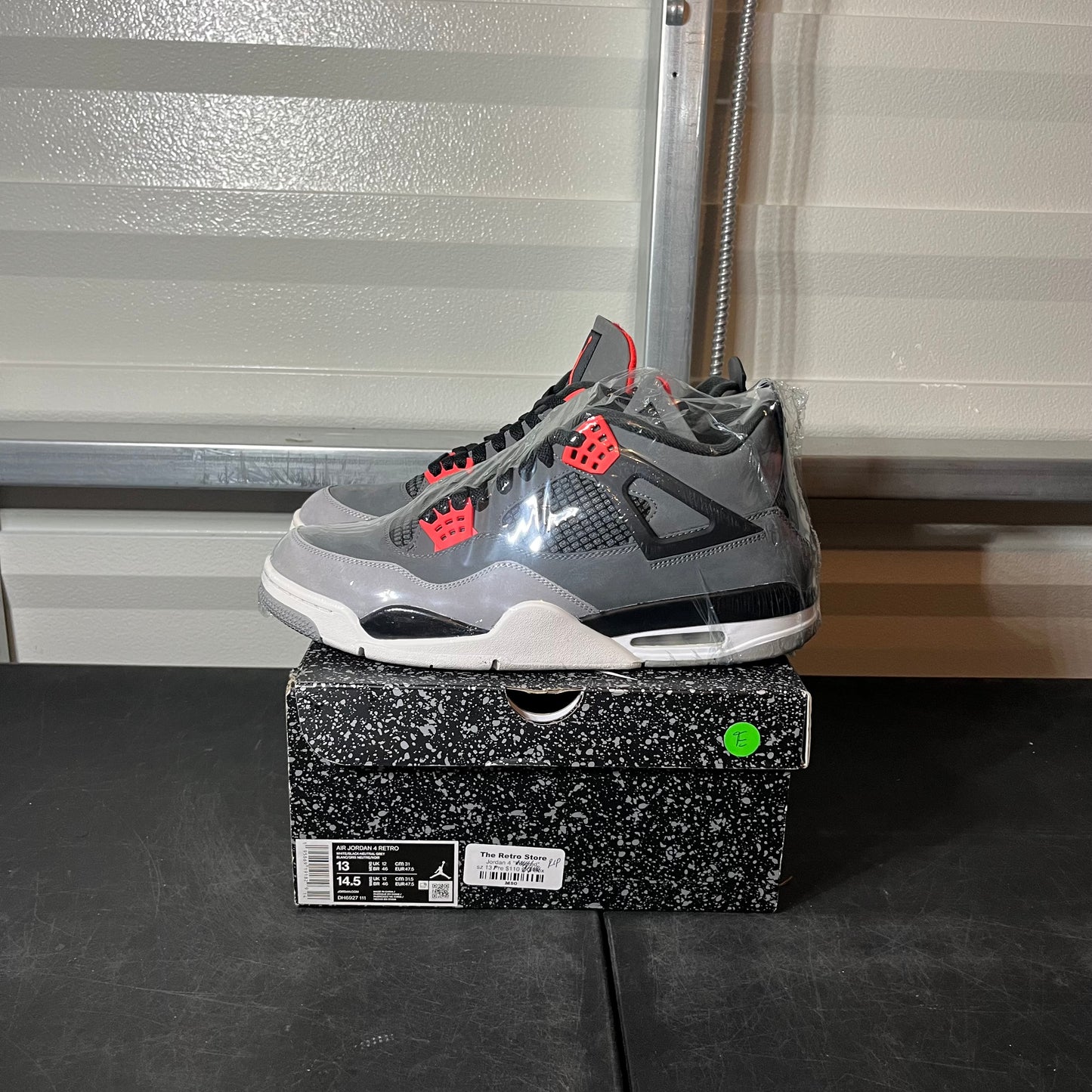 Size 13 - AJ 4 Infrared