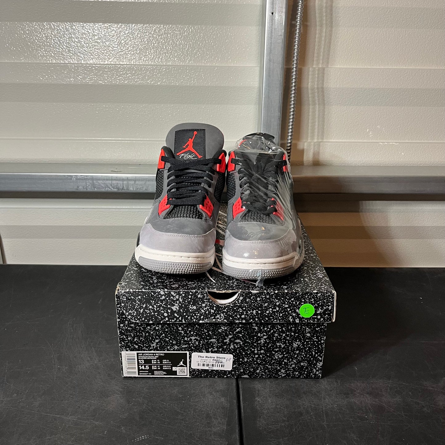 Size 13 - AJ 4 Infrared
